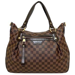 Louis Vuitton Evora MM Brown Damier Ebene Shoulder Bag